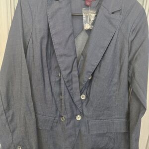 Jessica London Elegant Blue Blazer